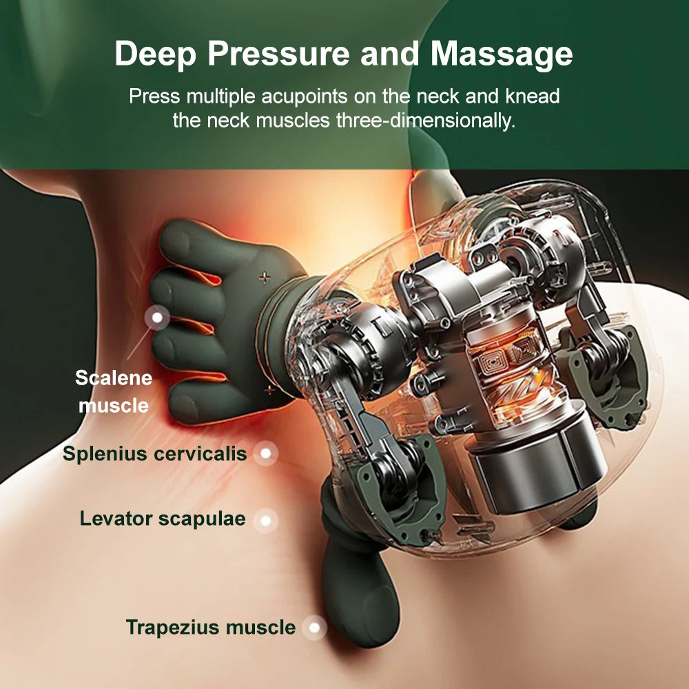 Moving Bionic Hand Massaging Device